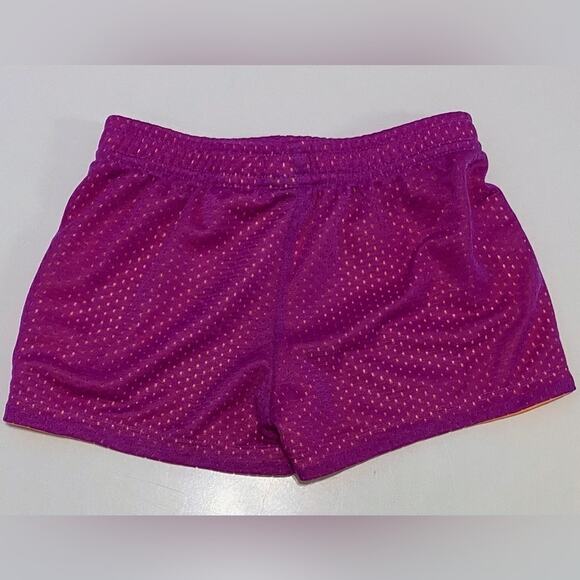 Puma Orange and Pink/Purple Shirt and Mesh Short Set - 4T - Picture 6 of 11